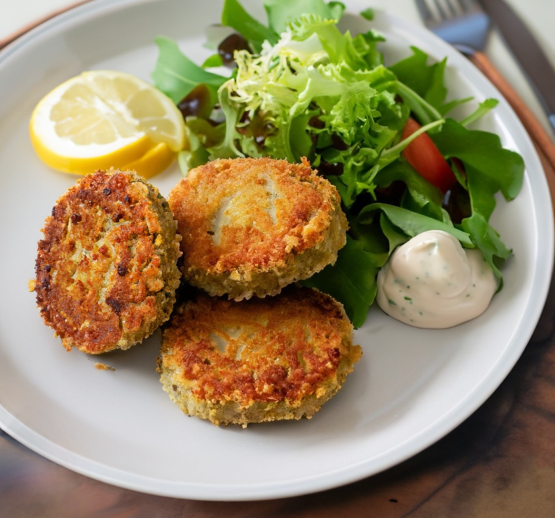 Fish Cakes with Homemade Tartare Sauce - Mummy is Cooking